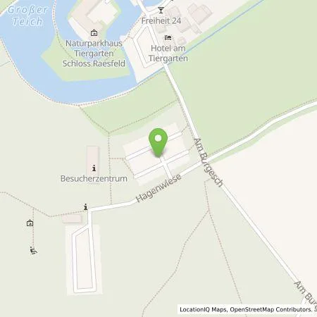 Standortübersicht der Tankstelle Westenergie Metering GmbH in 46348 Raesfeld