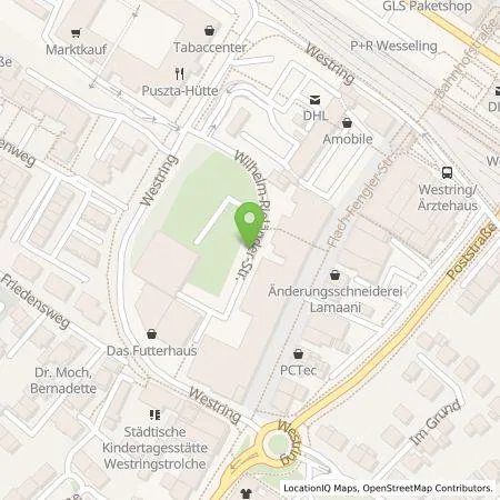 Standortübersicht der Tankstelle Westenergie Metering GmbH in 50389 Wesseling