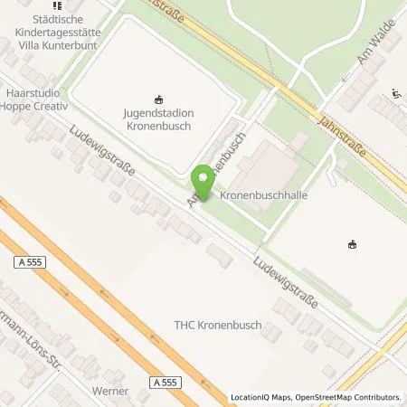 Standortübersicht der Tankstelle Westenergie Metering GmbH in 50389 Wesseling