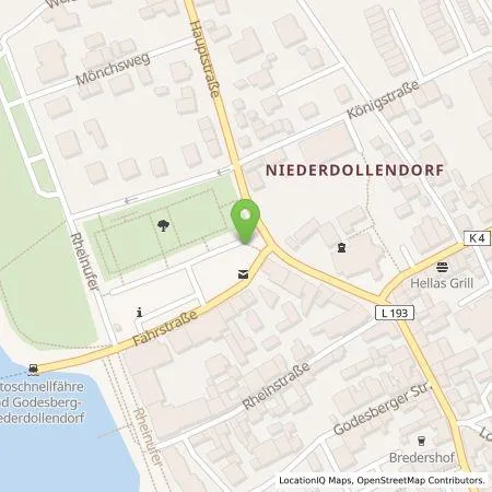 Standortübersicht der Tankstelle Westenergie Metering GmbH in 53639 Königswinter