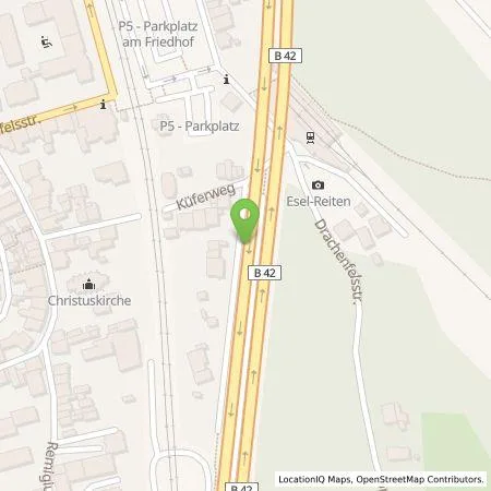 Standortübersicht der Tankstelle Westenergie Metering GmbH in 53639 Königswinter