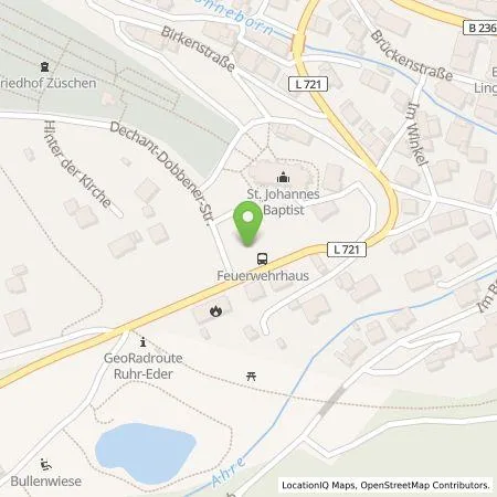 Standortübersicht der Tankstelle Westenergie Metering GmbH in 59955 Winterberg