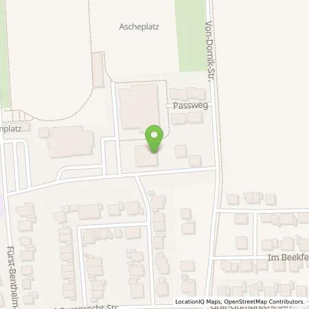 Standortübersicht der Tankstelle Westenergie Metering GmbH in 46519 Alpen