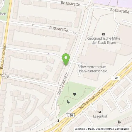 Standortübersicht der Tankstelle Westenergie Metering GmbH in 45130 Essen