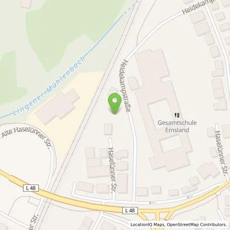 Standortübersicht der Tankstelle Westenergie Metering GmbH in 49809 Lingen (Ems)