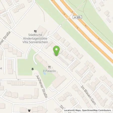 Standortübersicht der Tankstelle Westenergie Metering GmbH in 50389 Wesseling