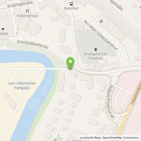 Standortübersicht der Tankstelle Westenergie Metering GmbH in 49716 Meppen