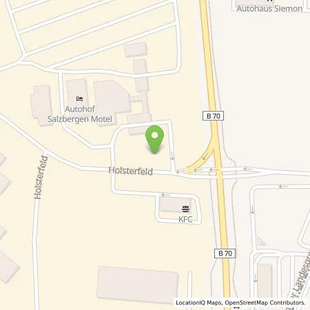 Standortübersicht der Tankstelle Westenergie Metering GmbH in 48499 Salzbergen