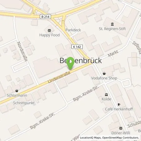 Standortübersicht der Tankstelle Westenergie Metering GmbH in 49593 Bersenbrück