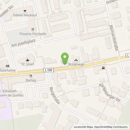 Standortübersicht der Tankstelle Westenergie Metering GmbH in 49134 Wallenhorst