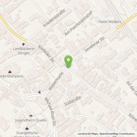 Standortübersicht der Tankstelle Westenergie Metering GmbH in 47647 Kerken