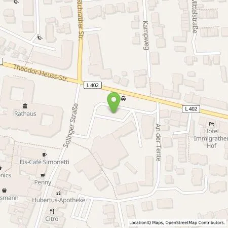 Standortübersicht der Tankstelle Westenergie Metering GmbH in 40764 Langenfeld (Rheinland)