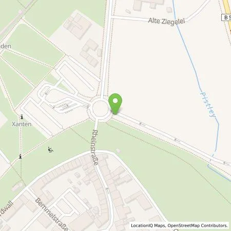 Standortübersicht der Tankstelle Westenergie Metering GmbH in 46509 Xanten