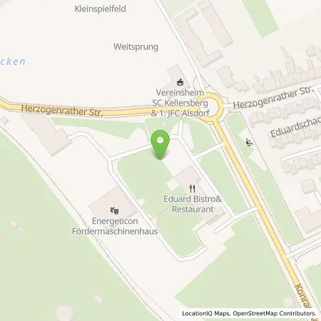 Standortübersicht der Tankstelle Westenergie Metering GmbH in 52477 Alsdorf