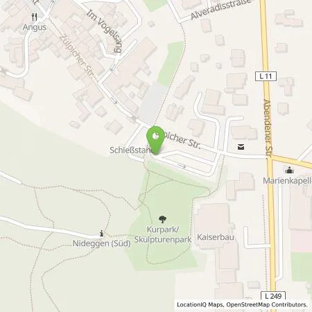 Standortübersicht der Tankstelle Westenergie Metering GmbH in 52385 Nideggen