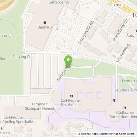 Standortübersicht der Tankstelle Westenergie Metering GmbH in 53773 Hennef