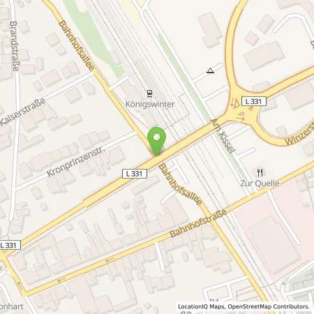 Standortübersicht der Tankstelle Westenergie Metering GmbH in 53639 Königswinter