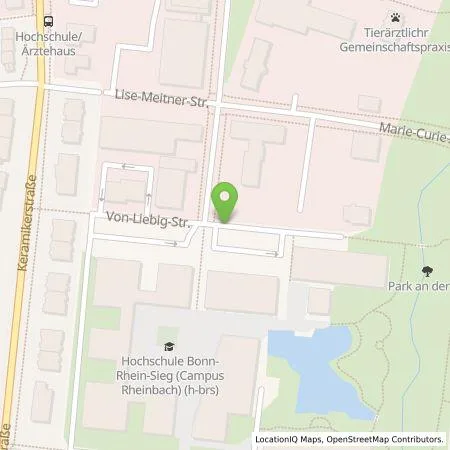 Standortübersicht der Tankstelle Westenergie Metering GmbH in 53359 Rheinbach