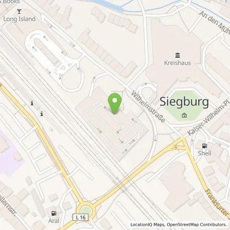 Standortübersicht der Tankstelle Westenergie Metering GmbH in 53721 Siegburg