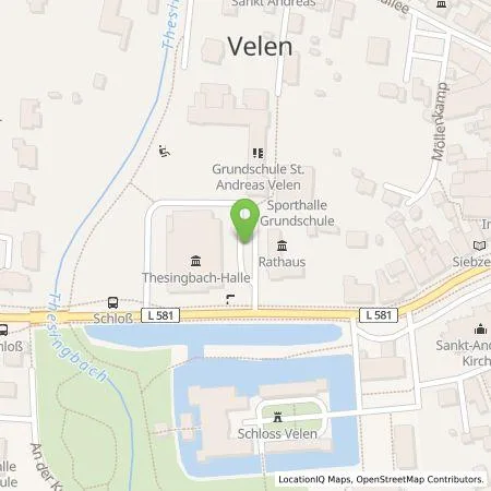 Standortübersicht der Tankstelle Westenergie Metering GmbH in 46342 Velen