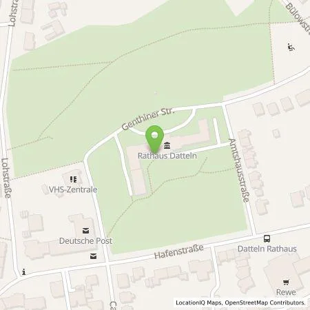 Standortübersicht der Tankstelle Westenergie Metering GmbH in 45711 Datteln