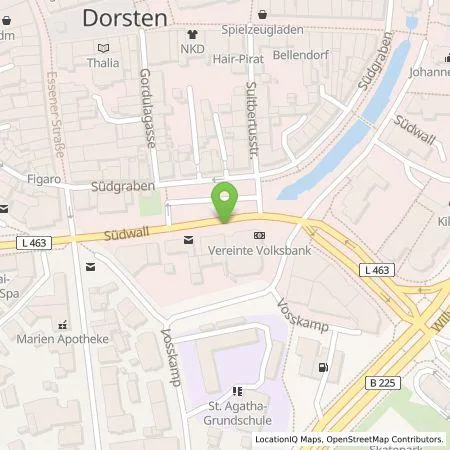 Standortübersicht der Tankstelle Westenergie Metering GmbH in 46282 Dorsten