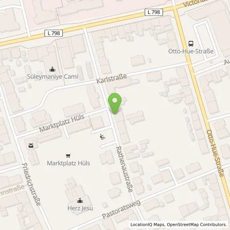 Standortübersicht der Tankstelle Westenergie Metering GmbH in 45772 Marl