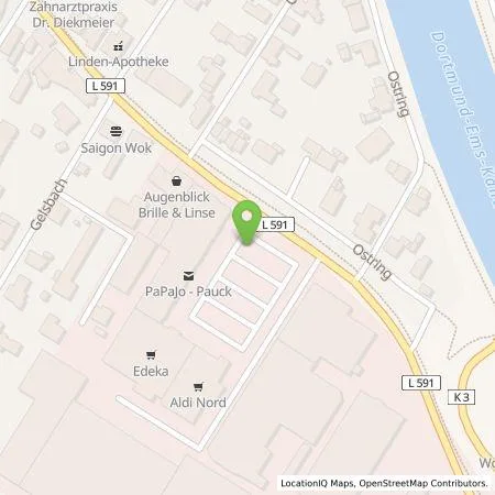 Standortübersicht der Tankstelle Westenergie Metering GmbH in 48477 Hörstel