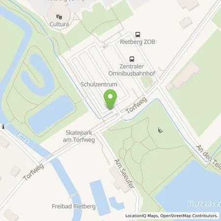 Standortübersicht der Tankstelle Westenergie Metering GmbH in 33397 Rietberg