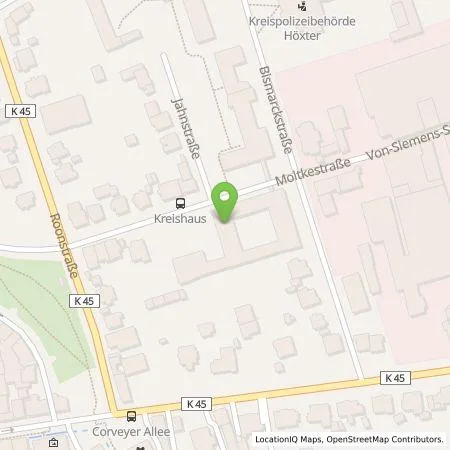 Standortübersicht der Tankstelle Westenergie Metering GmbH in 37671 Höxter