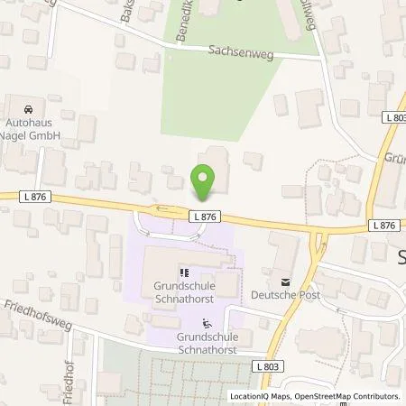 Standortübersicht der Tankstelle Westenergie Metering GmbH in 32609 Hüllhorst