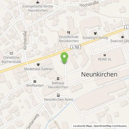 Standortübersicht der Tankstelle Westenergie Metering GmbH in 57290 Neunkirchen