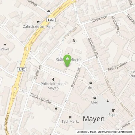 Standortübersicht der Tankstelle Westenergie Metering GmbH in 56727 Mayen