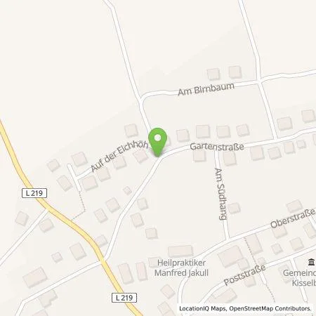 Standortübersicht der Tankstelle Westenergie Metering GmbH in 56291 Kisselbach