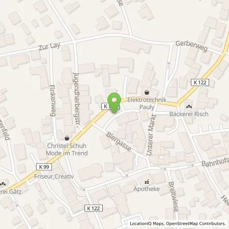 Standortübersicht der Tankstelle Westenergie Metering GmbH in 54497 Morbach