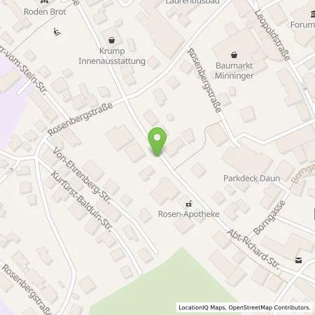 Standortübersicht der Tankstelle Westenergie Metering GmbH in 54550 Daun