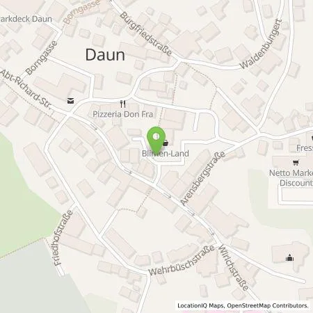 Standortübersicht der Tankstelle Westenergie Metering GmbH in 54550 Daun