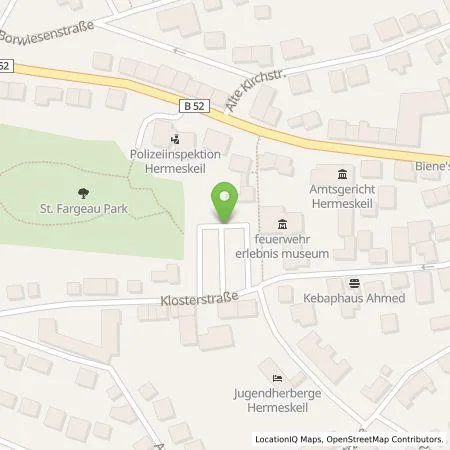 Standortübersicht der Tankstelle Westenergie Metering GmbH in 54411 Hermeskeil