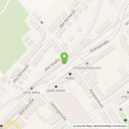 Standortübersicht der Tankstelle Westenergie Metering GmbH in 54329 Konz