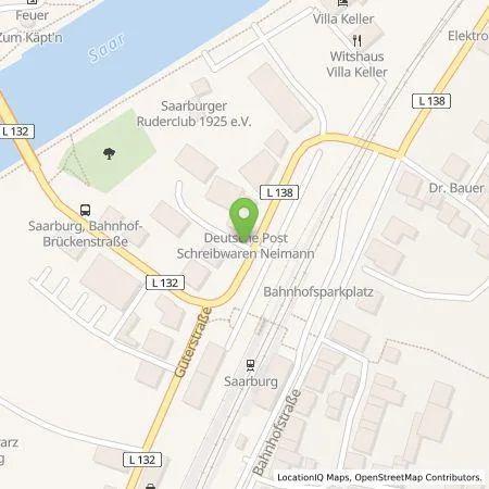 Standortübersicht der Tankstelle Westenergie Metering GmbH in 54439 Saarburg