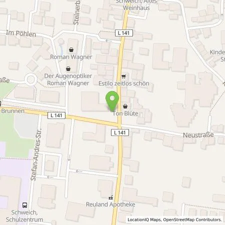 Standortübersicht der Tankstelle Westenergie Metering GmbH in 54338 Schweich