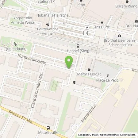 Standortübersicht der Tankstelle Westenergie Metering GmbH in 53773 Hennef