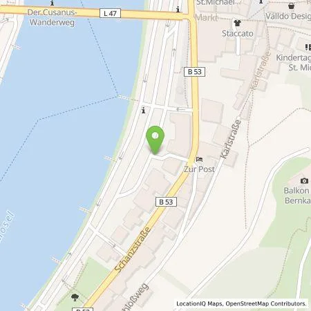 Standortübersicht der Tankstelle Westenergie Metering GmbH in 54470 Bernkastel-Kues