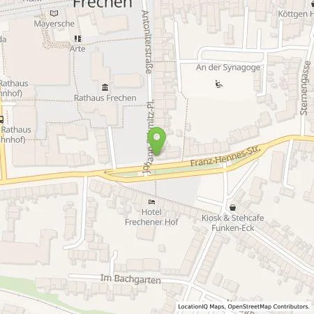 Standortübersicht der Tankstelle Westenergie Metering GmbH in 50226 Frechen