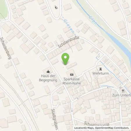 Standortübersicht der Tankstelle Westenergie Metering GmbH in 55590 Meisenheim