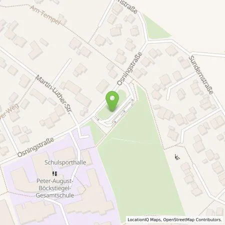 Standortübersicht der Tankstelle Westenergie Metering GmbH in 33829 Borgholzhausen