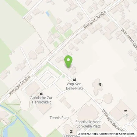 Standortübersicht der Tankstelle Westenergie Metering GmbH in 47661 Issum