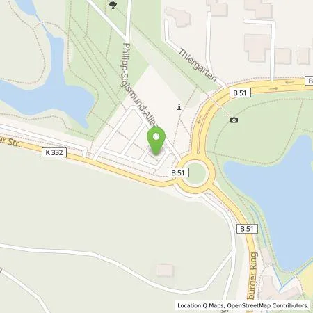 Standortübersicht der Tankstelle Westenergie Metering GmbH in 49186 Bad Iburg