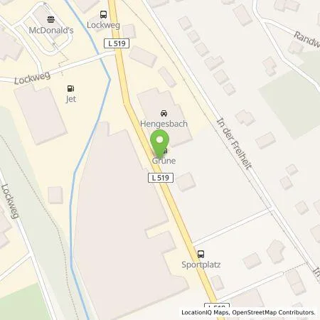 Standortübersicht der Tankstelle Westenergie Metering GmbH in 59846 Sundern