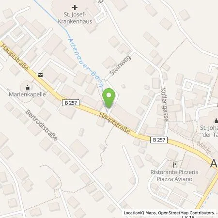 Standortübersicht der Tankstelle Westenergie Metering GmbH in 53518 Adenau